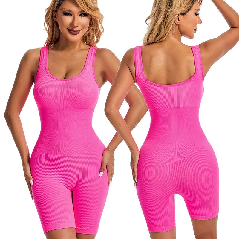 LOOHGHICN Womens Short Tracksuit Yoga Set Bodysuit