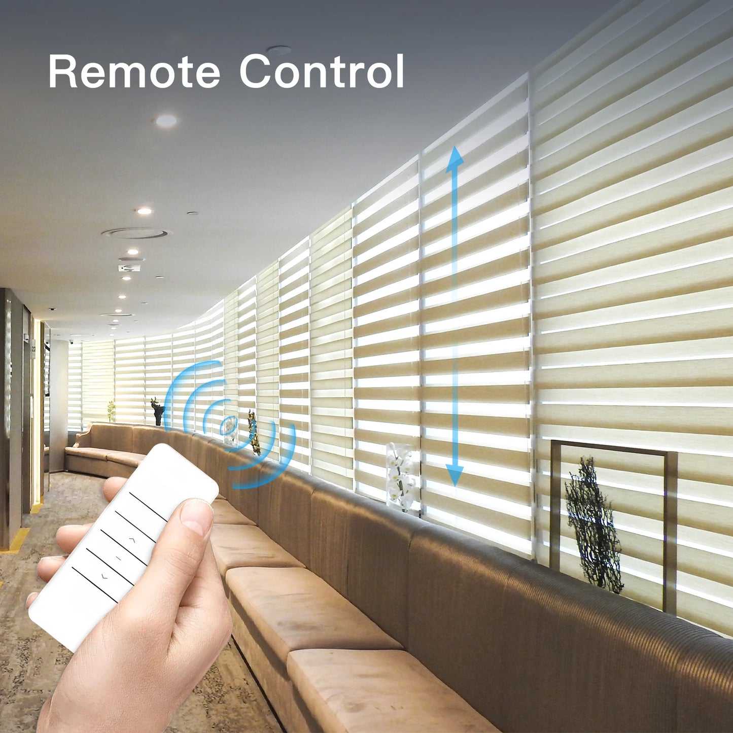 MOES Tuya WiFi Smart Motorized Chain Roller Blinds Remote Kit