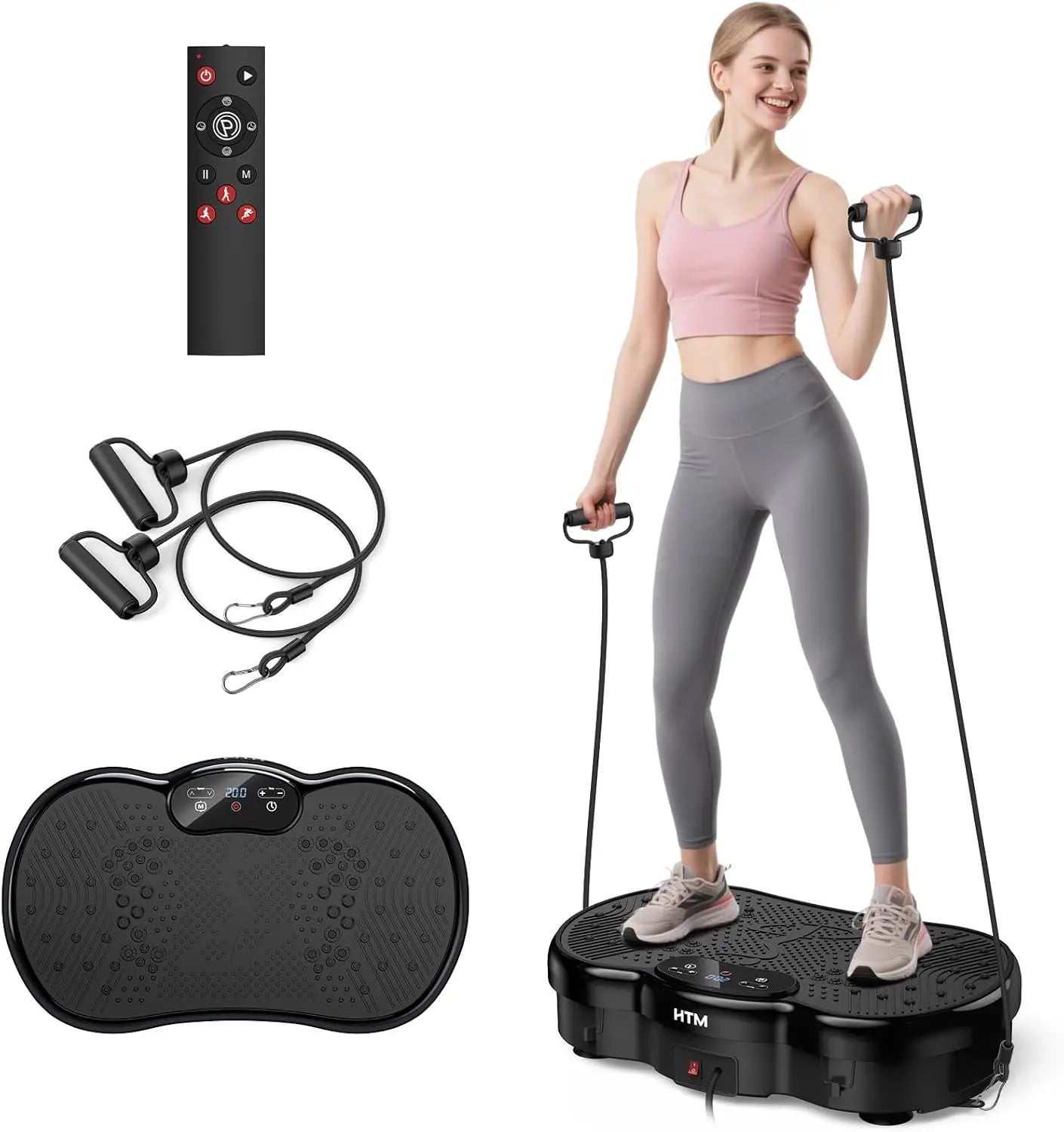 Whole Body Vibration Plate Calorie Counter 120 Speeds