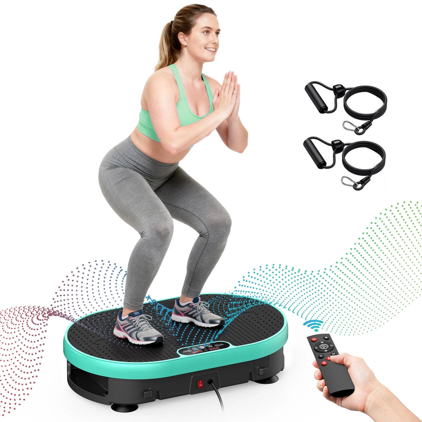 Vibration Plate Exercise Machine With Remote Control 120 Speed Levels
