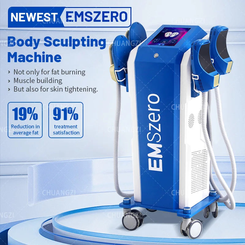 EMS PRO EMS Body Sculpt Machine 15 Tesl 6500W Hi-emt Lose Weight RF Body Slim Muscle Stimulation Professional EMS Machine