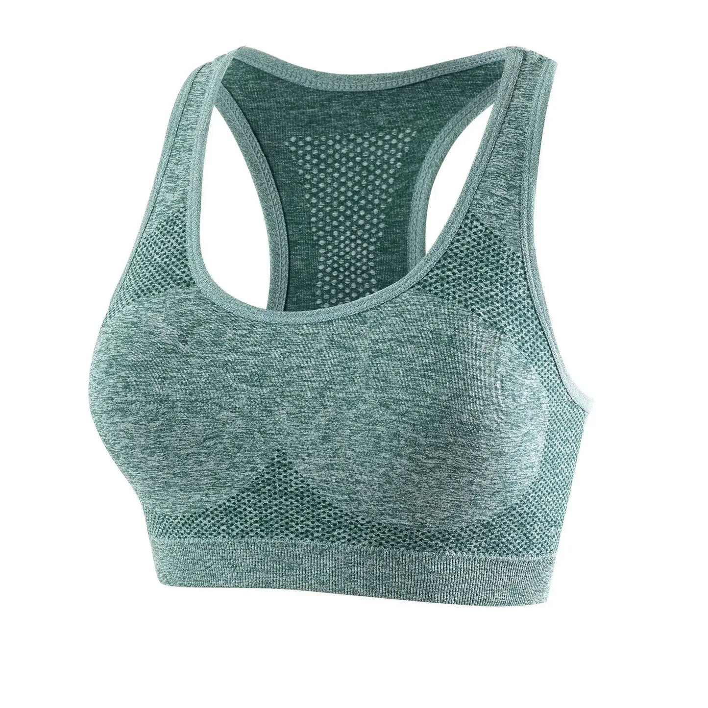 Seamless Yoga Set for Women Breathable Quick Dry Sports Bra and Shorts