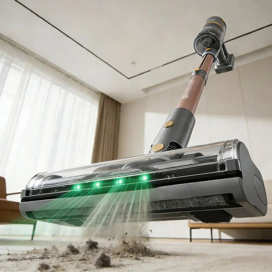 E.LUO Cordless Vacuum Cleaner Powerful Handheld Pet Hair Remover