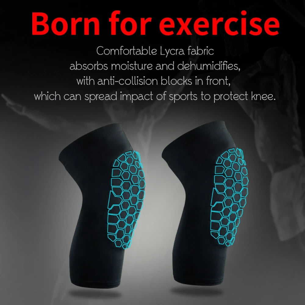 Knee Pads Compression Sleeve For Sports Running Cycling Basketball