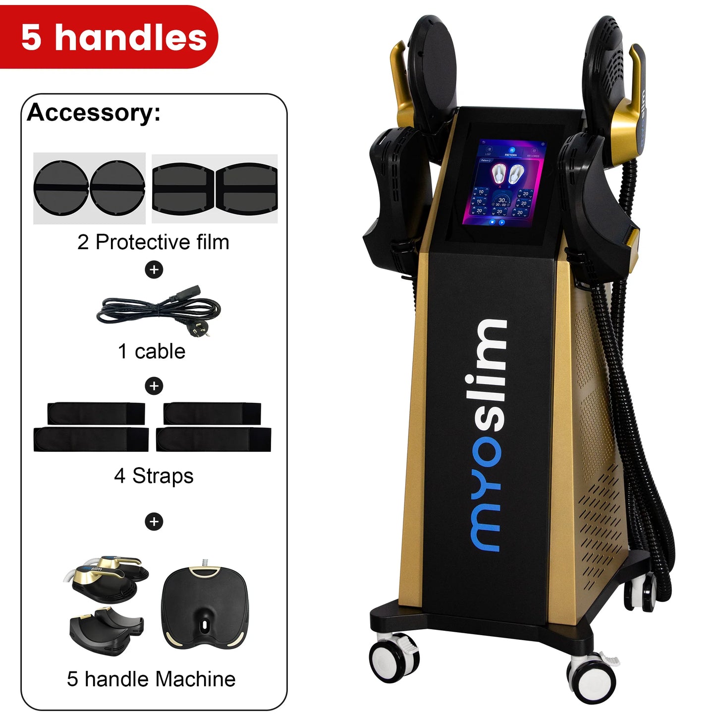 MYOSLIM EMS Body Slimming Machine For Muscle Toning Fat Burning