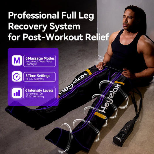 Leg Compression Massager | Air Therapy for Circulation & Active Recovery