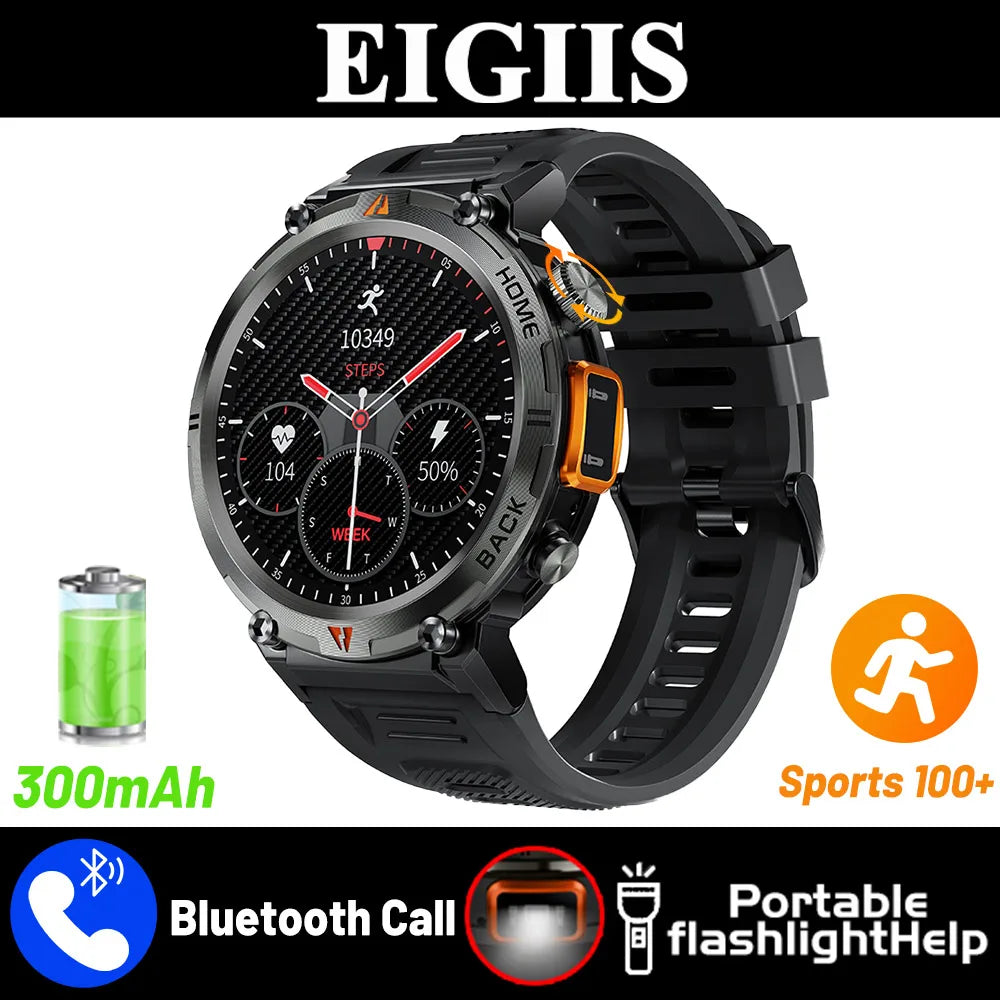 EIGIIS KE3 Bluetooth Call Smartwatch For Men