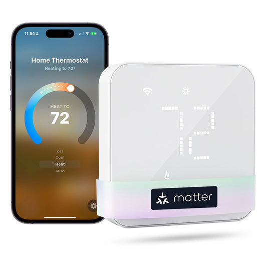 Meross Matter Smart Thermostat for US Wi-Fi, Works With Alexa