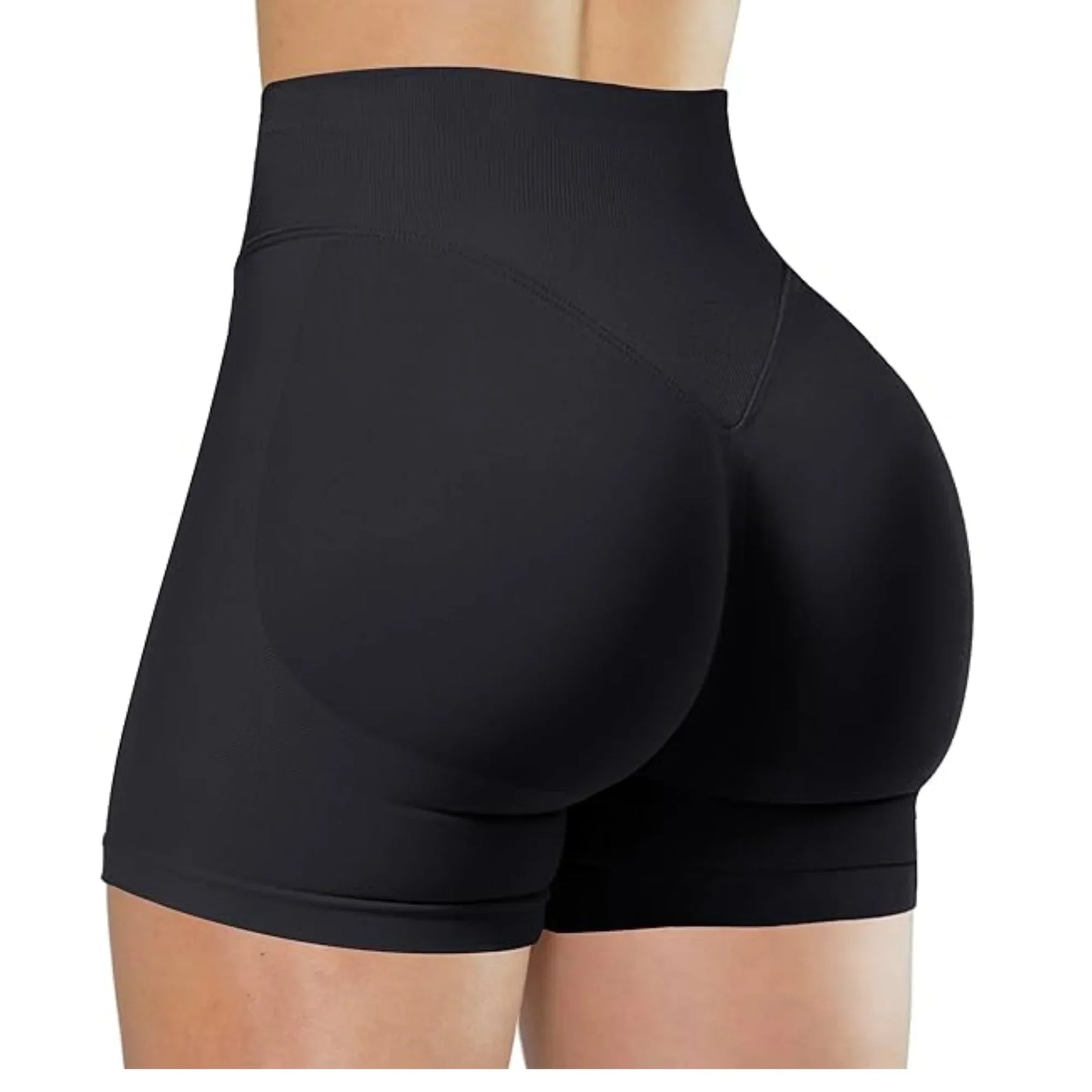 Summer High Waisted Yoga Shorts For Women Workout Fitness
