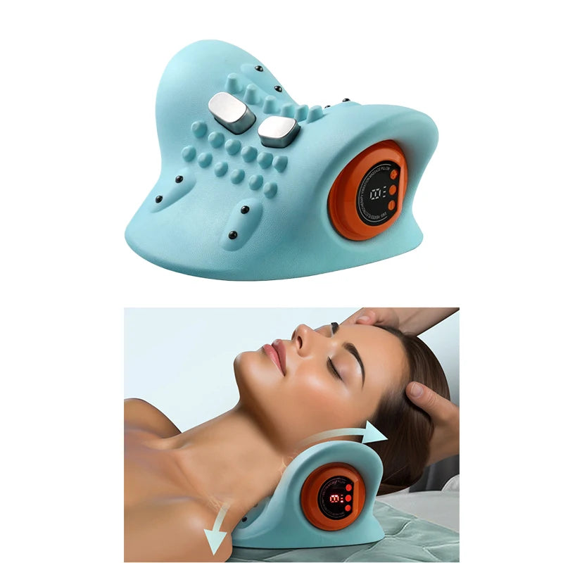8808 Neck Massager Electric Shoulder And Neck Massage Pillow