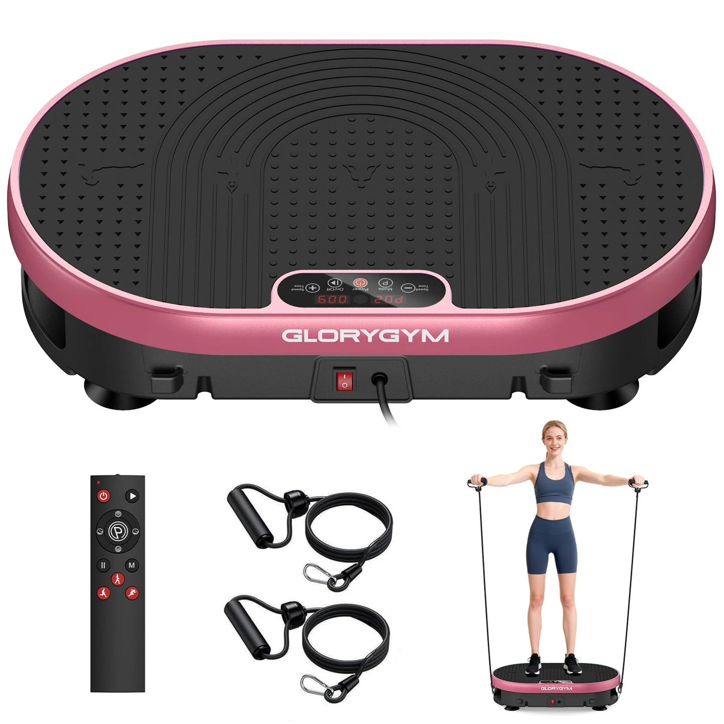 Vibration Plate Exercise Machine With Remote Control 120 Speed Levels