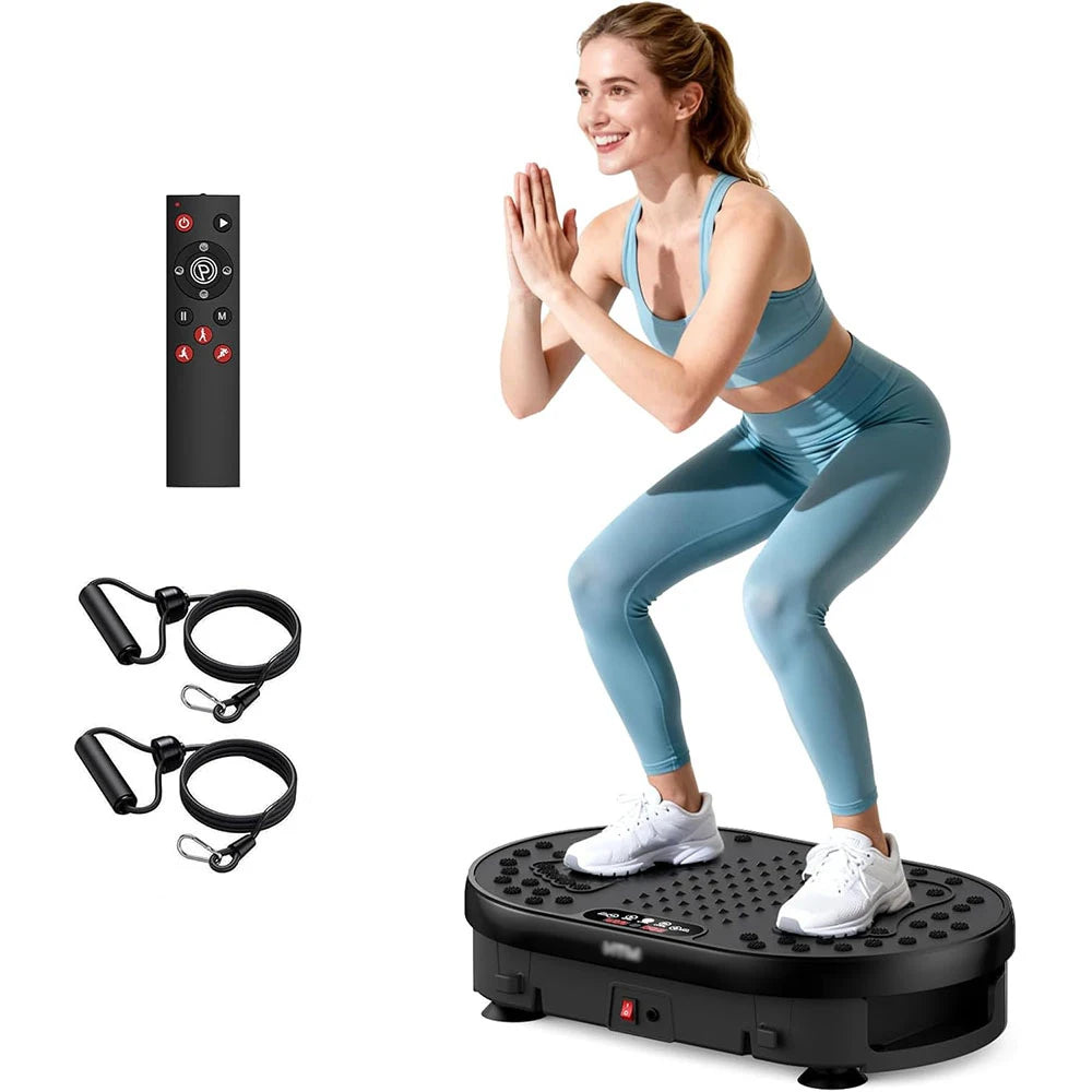 Vibration Plate Exercise Machine With Remote Control 120 Speed Levels