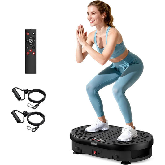 Vibration Plate Exercise Machine With Remote Control 120 Speed Levels