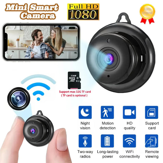 Mini WiFi 1080P Camera Infrared Night Vision And Motion Detection