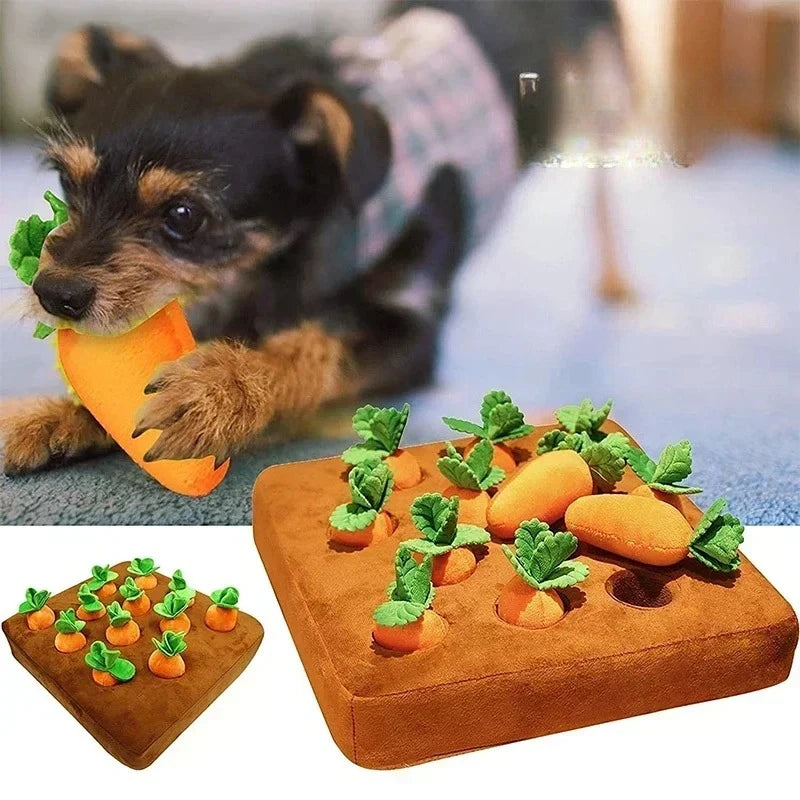 Snuffle Mat Dog Toy Set For Interactive Plush Toys