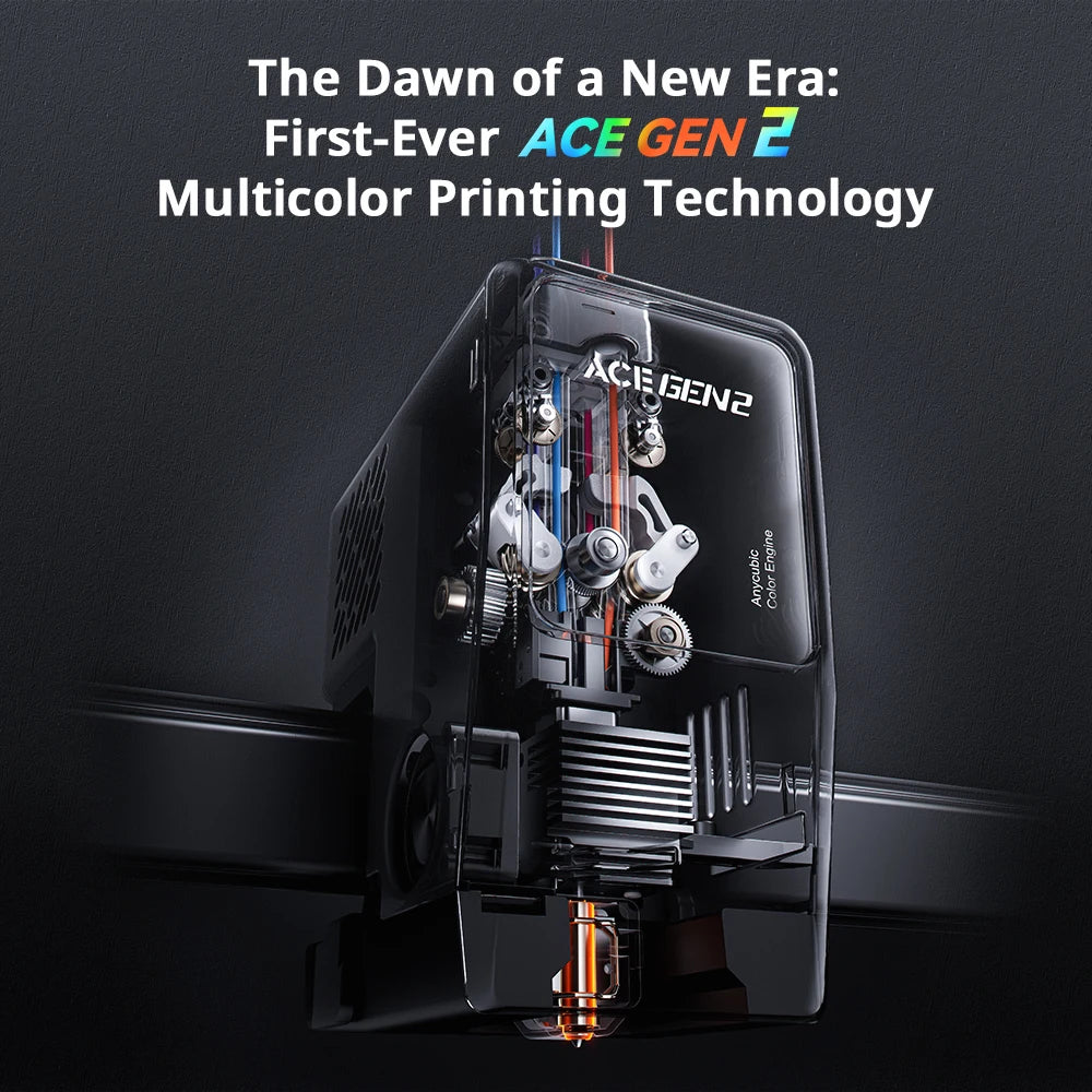 Anycubic Kobra X 3D Printer Ace Gen2 Multicolor Printing