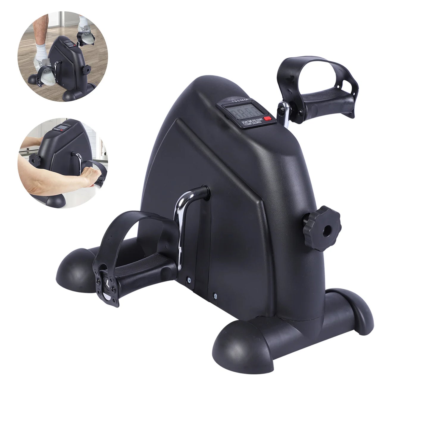 Mini Pedal Exercise Bike Under Desk Trainer For Home Office