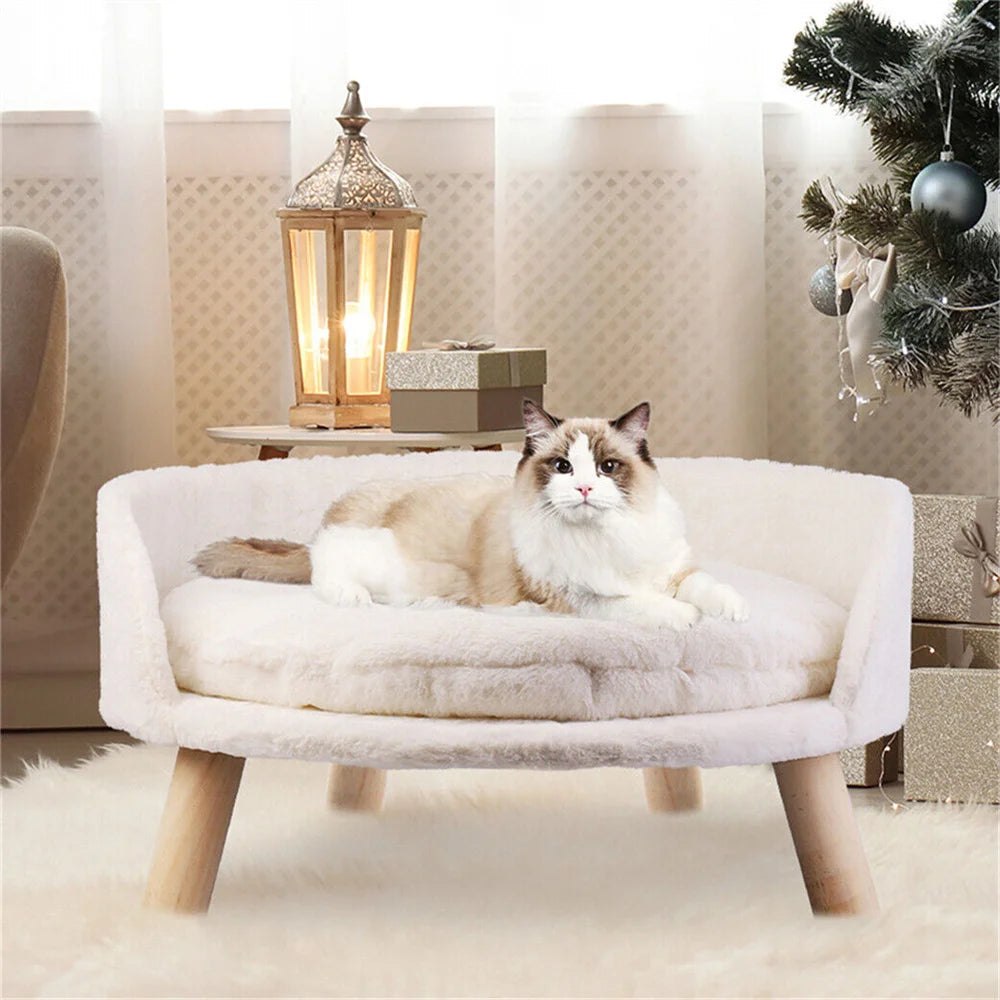 BORWART CN Ultra Soft Elevated Dog Cat Sofa Bed Lounger