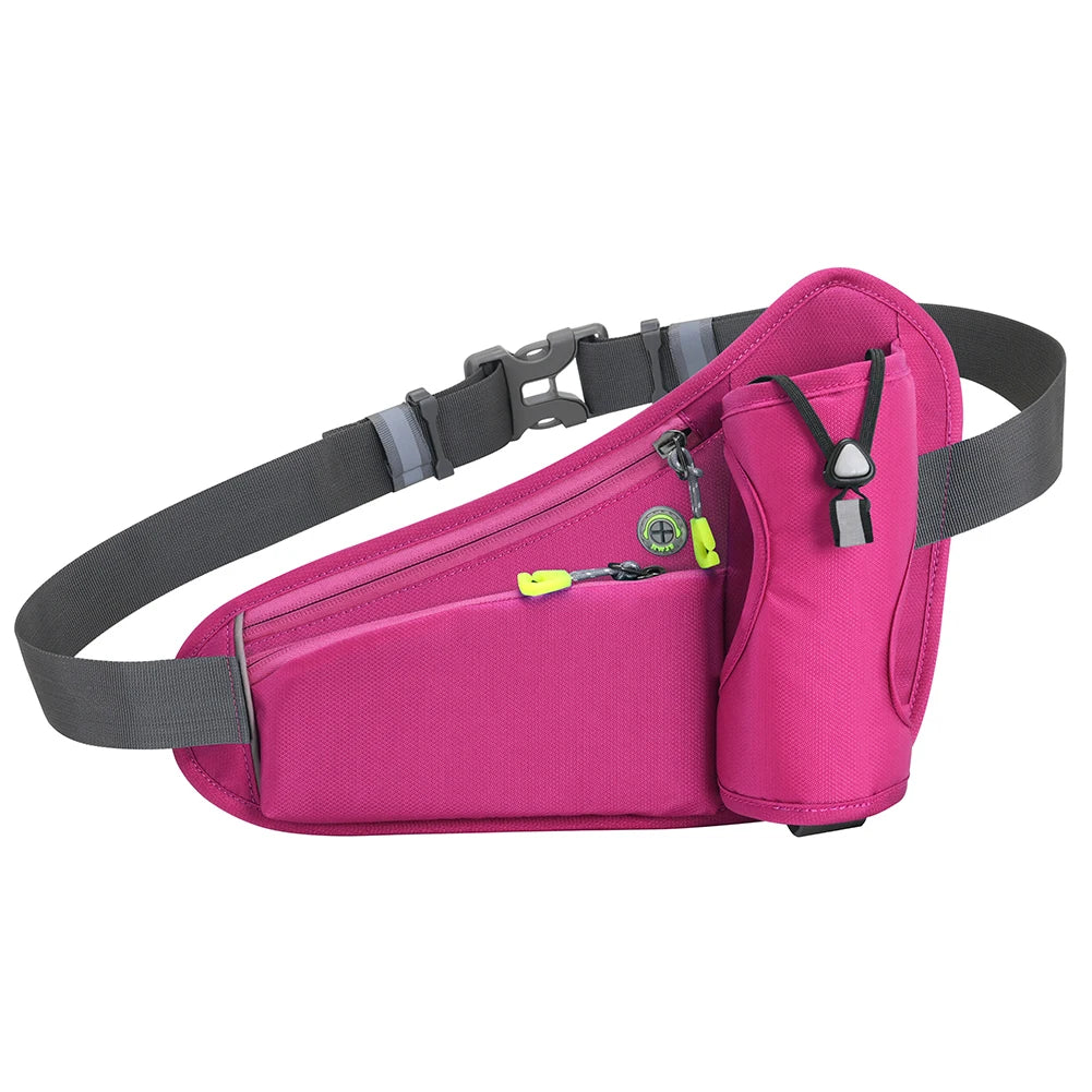 APWIKOGER Hydration Waist Bag Water Bottle Holder for Runners