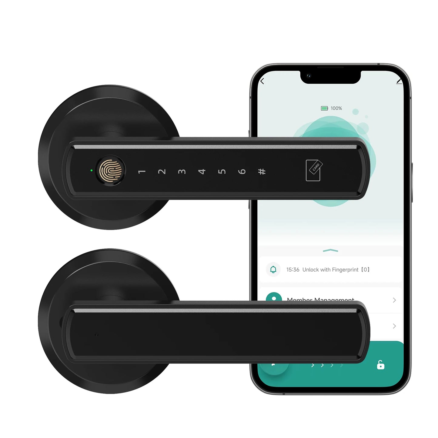 Viladepot Smart Lock with Fingerprint and App Control