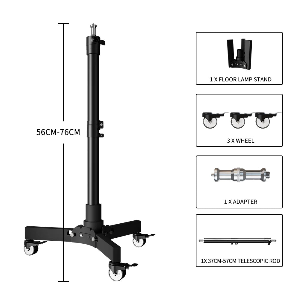 SH Studio Tripod Foldable Lighting Stand for Photo Studio