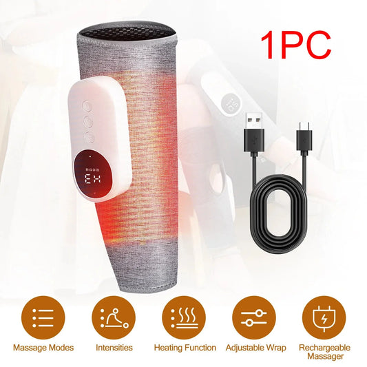 360° Leg Massager | Air Compression & Heat Therapy for Circulation & Active Recovery