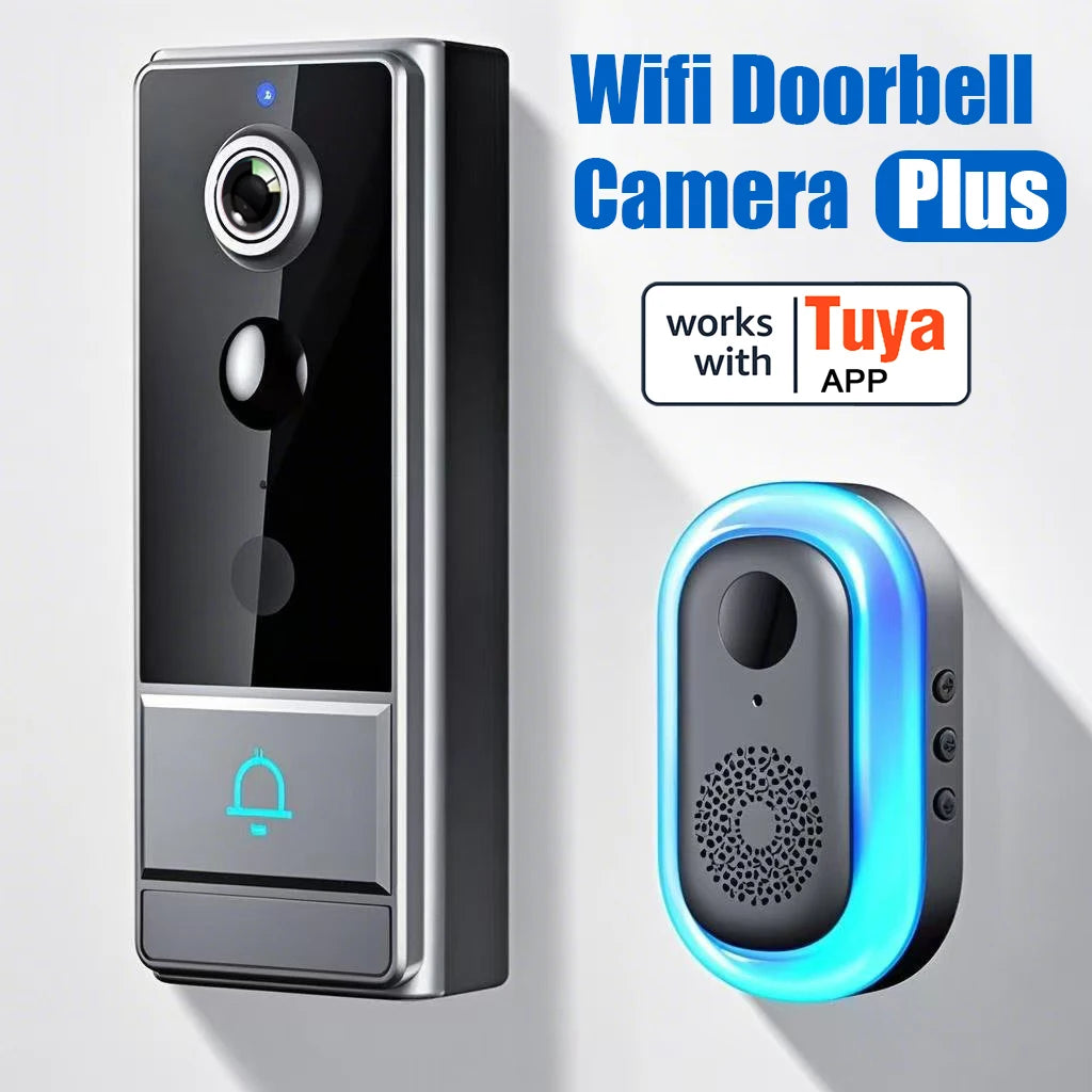 Smart Video Doorbell With PIR Motion Sensor And Night Vision